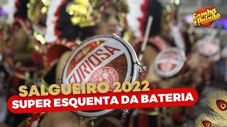 Carnaval 2022 Salgueiro  Super Esquenta Bateria Furiosa [upl. by Aisa968]