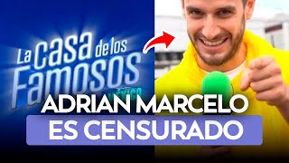 POR ESTO ADRIAN MARCELO ES CENSURADO EN VIVO 🔥😱 LA CASA DE LOS FAMOSOS MEXICO 2024 [upl. by Aivataj374]