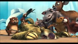 Ice age 2 Sid camp and Kids [upl. by Eatnad836]