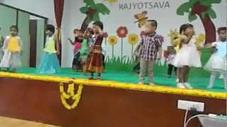 PlayGroup Students of Trained Brain PreSchool TBPS performing for Hakki Chilipili [upl. by Noemys]