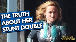 The TRUTH about Brie Larsons Stunt Double [upl. by Seuguh438]