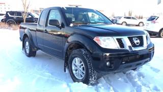 2015 Nissan Frontier SV King Cab Truck  Indepth Walk Around  Grande Prairie Nissan [upl. by Nnairet]