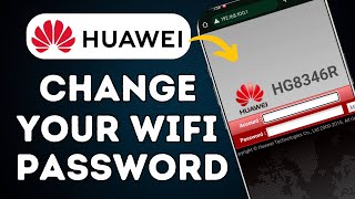 How to Change WiFi Password in Huawei Router  Full Guide [upl. by Haelat]