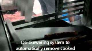 kebab forming grilling production automatic comprwmv [upl. by Jovi]