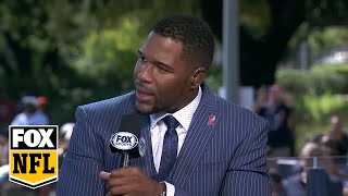 Strahan on Kaepernick protests His reasoning is legitimate  FOX NFL SUNDAY [upl. by Eilssel]