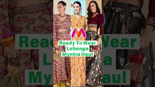 LEHENGA MYNTRA HAUL ❤️ SASSAFRAS SALE HAUL ✨ Starting From 999 DeepikaLookbook [upl. by Collum]