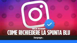 Come richiedere la spunta blu su Instagram con la nuova procedura di verifica dellaccount [upl. by Yral]