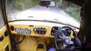 Jersey Hillclimb Bouley bay record May 9th Escort Bdh 1297cc in car [upl. by Tengdin]