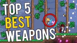 Top 5 Best Weapons in the Calamity Mod  Terraria [upl. by Eneg]