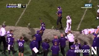 Northwestern Football vs Western Michigan  91413 [upl. by Amahs369]