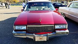 1987 METALLIC FIRETHORN RED CADILLAC COUPE DEVILLE CONVERTIBLE TRUES  VOGUES 1 of 300 [upl. by Clareta]