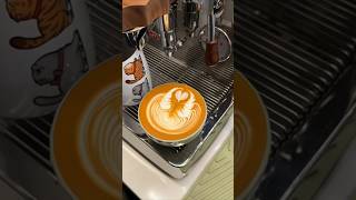 Home coffee machine latte art teaching coffee latte art [upl. by Nitsur]