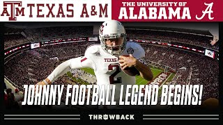 The Game that Made Johnny Manziel Famous 15 Texas AampM vs 1 Alabama 2012 November 10 [upl. by Orban]