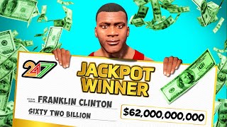 I Won the LOTTERY in GTA 5 [upl. by Jolee]