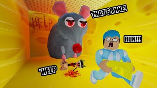 Cheese Escape  ROBLOX  KINUHA NAMIN ANG PAGKAEN NI DODING DAGA [upl. by Thorstein78]