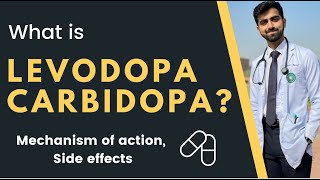 Levodopa amp Carbidopa Parkinson drugs Pharmacologymechanism of actionside effectsUSMLENCLEX [upl. by Sjoberg254]