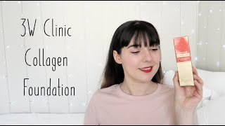 3W Clinic Collagen Foundation [upl. by Nnylyram237]