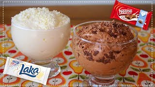 O MELHOR MOUSSE DE CHOCOLATE QUE JÁ FIZ [upl. by Anerom]