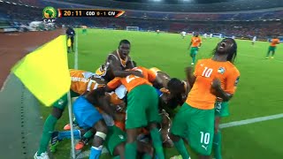 Côte dIvoire vs RD Congo 31  CAN 2015 [upl. by Palua]