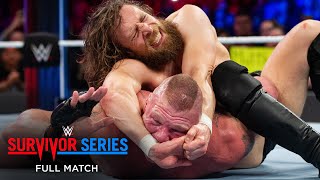 FULL MATCH  Brock Lesnar vs Daniel Bryan  Champion vs Champion Match Survivor Series 2018 [upl. by Ssyla]