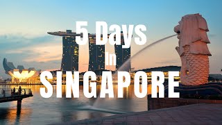 5 Day Singapore Adventure Iconic Landmarks amp Hidden Gems [upl. by Speroni]