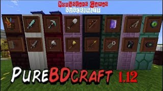 Minecraft  Texture Pack  PureBDcraft  112 [upl. by Lindsy232]