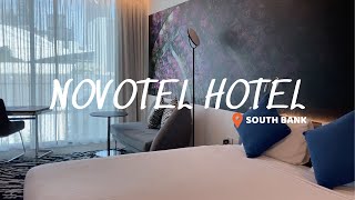 Novotel Hotel  Hotels in South Bank Brisbane [upl. by Hnahym]