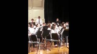 BlackHawk Middle School 51215 6th grade band [upl. by Morvin]