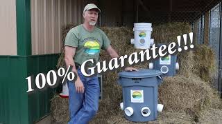 Best Chicken Feeder – NO FEED WASTE Instructions NOW available on Amazon [upl. by Stanwinn272]