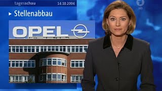 Tagesschau vor 20 Jahren 14102004  Ellen Arnhold [upl. by Nowtna]