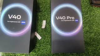 vivo V40 pro unboxing amp vivo v 40 unboxing  vivo V40pro mobile  V40 V40pro [upl. by Atikel]