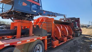 2022 AlJon 580CL HD Auto Logger Making a Bale of Scrap Metal [upl. by Yancy]