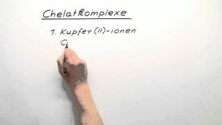 Chelatkomplexe  Chemie  Organische Chemie [upl. by Grange]