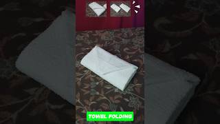 ENVELOPE FOLD TOWEL FOLDING DESIGN towelfolding towelart [upl. by Estey984]