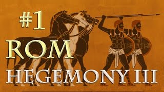 Lets Play Hegemony 3 – Rom 1 Vorgeschichte und erste Schritte deutsch  german [upl. by Angadreme216]