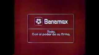 Comerciales mexicanos Banamex 1981 [upl. by Nyltiac429]