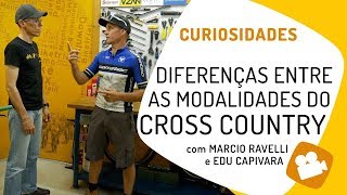 As diferenças do mountain bike cross country XC XCO XCM XCE Com Marcio Ravelli Pedaleria [upl. by Roddy]