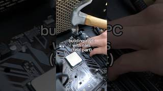 Building a PC with nails pt 2 [upl. by Gorga]