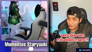 MEMES RANDOM reacciona a Staryuuki poniendose unos pantalones 👀 ojo 🤣 [upl. by Blalock872]