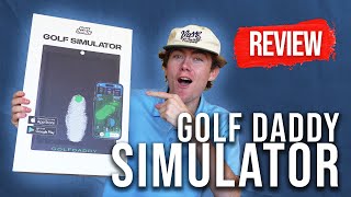 Golf Daddy Simulator Updated Review  99 Golf Simulator  November 2024  TV Mode and Accuracy Test [upl. by Olenka197]