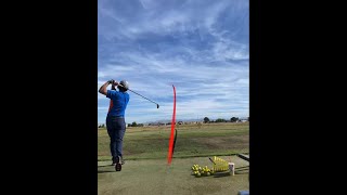 New Hitting Golf Shots on a Beautiful Las Vegas Day wShot Tracer [upl. by Henig191]