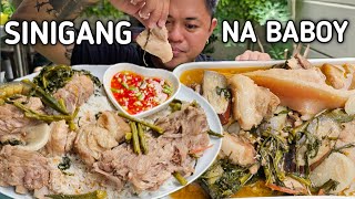 SINIGANG NA BABOY  MUKBANG PHILIPPINES  TOL BULOY MUKBANG [upl. by Hathaway]