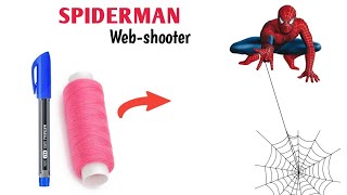 How to make SpiderMan making home  crazy Spiderman homemade  webshooter SpiderMan kaise banaen [upl. by Aleina162]