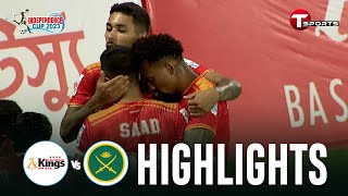 Highlights  Bashundhara Kings vs Bangladesh Army  Independence Cup 2023  Football  T Sports [upl. by Nilad774]