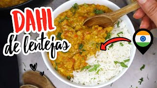 Receta India Dahl de lentejas mi favorito [upl. by Orit]