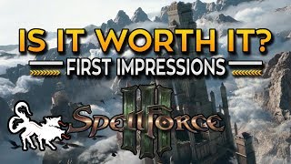 Is it worth it A First Impressions Review of Spellforce 3 [upl. by Llerrac]