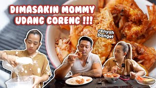 BIKIN UDANG GORENG SPESIAL BUAT MAKAN SIANG YUUKKK  BUKAN UDANG BALON YA GES YA 😅 [upl. by Luapnaes314]