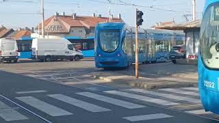 Teams Zagreb 480  ZET trams  Remiza Ljubljanica Zagreb [upl. by Ennovad794]