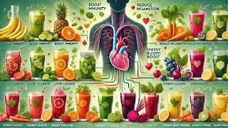 Top 20 Natural healthy drink combinations to prevent high blood pressure Boost immune system [upl. by Sheila]