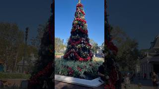 American Pavilion Epcot Christmas Tree epcot disneychristmas disneyworld christmastree [upl. by Avelin]